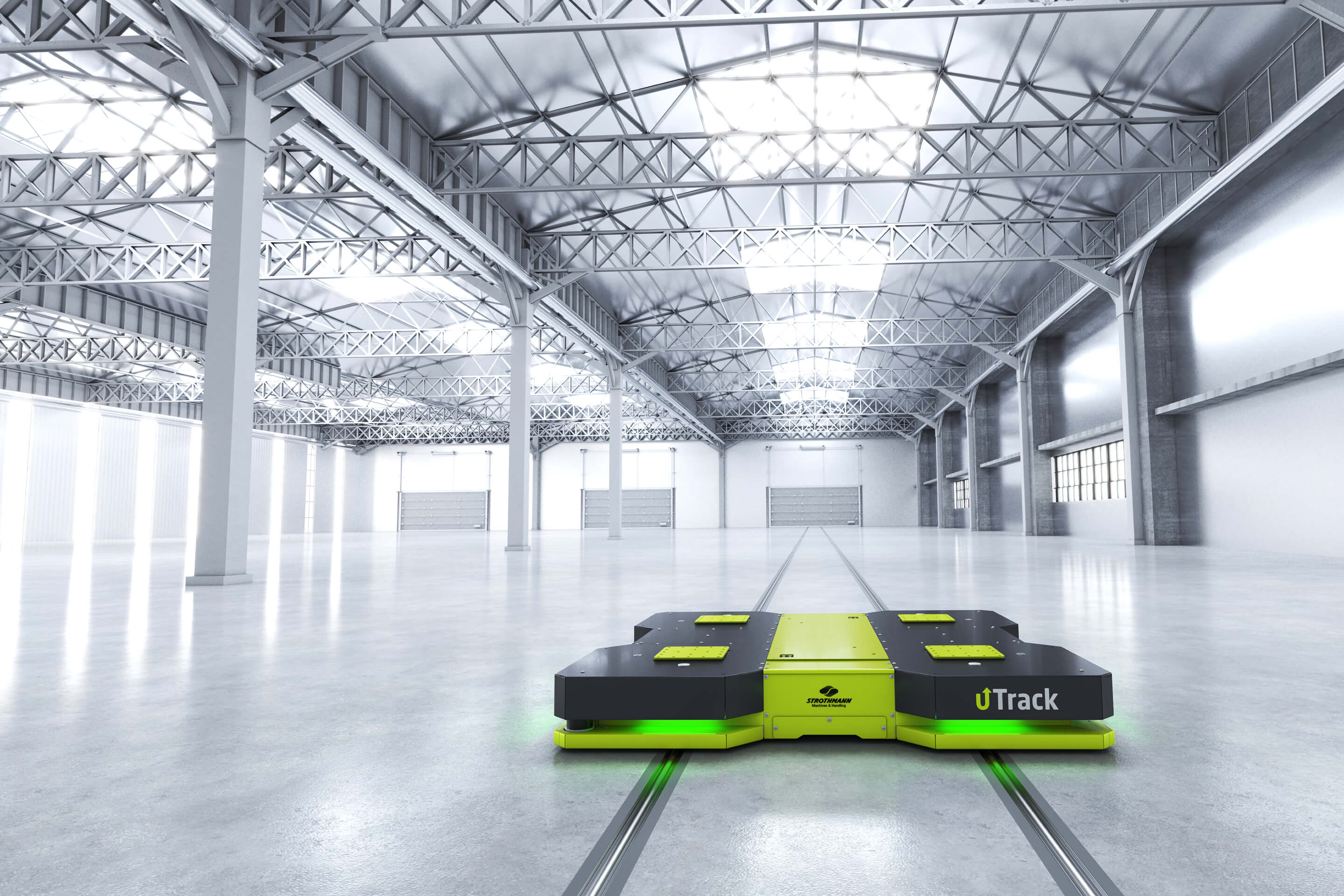 Press automation in interaction with transport systems