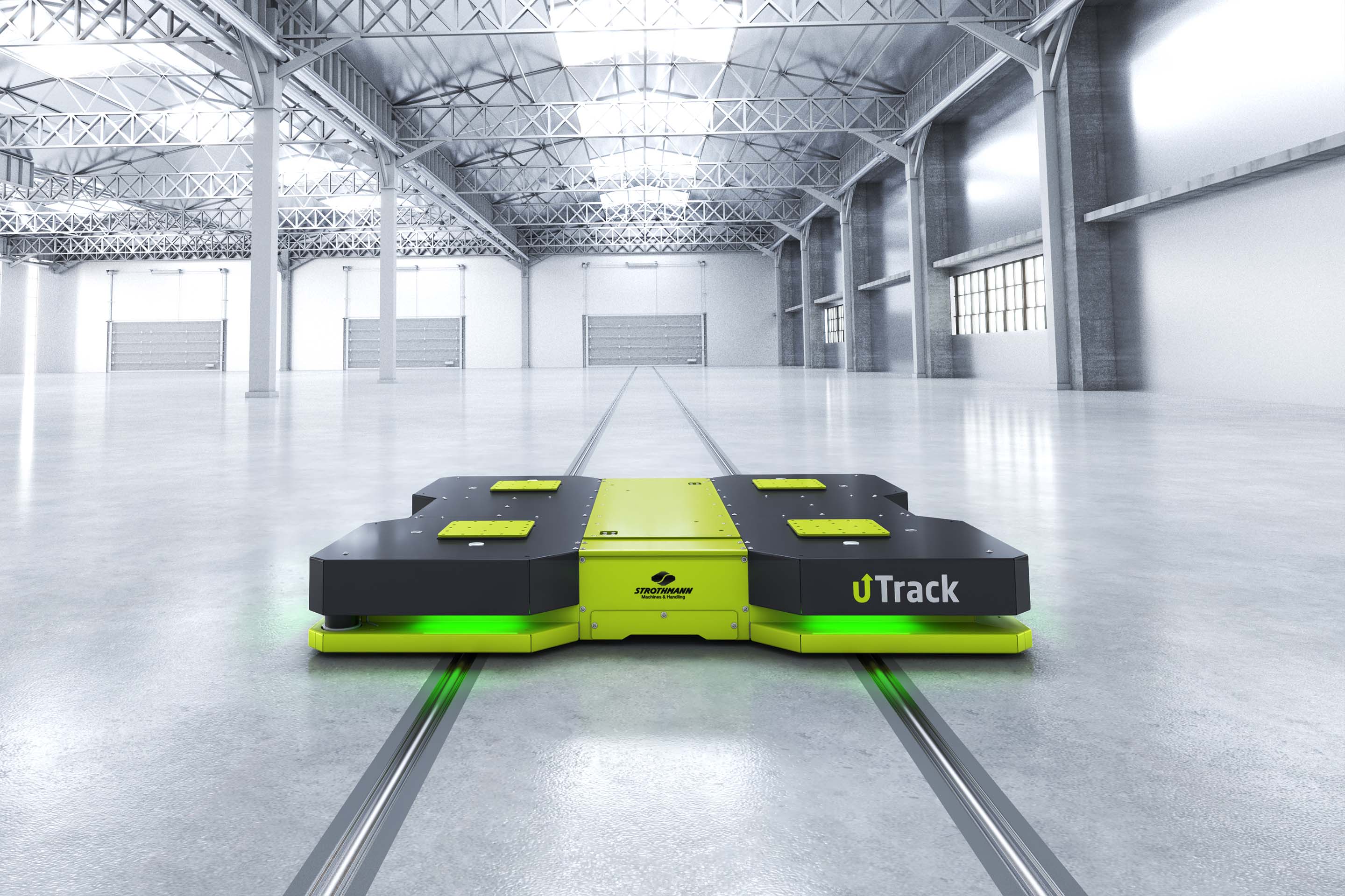 Fahrerlose Transportsysteme für die Produktion von Windkrafträdern