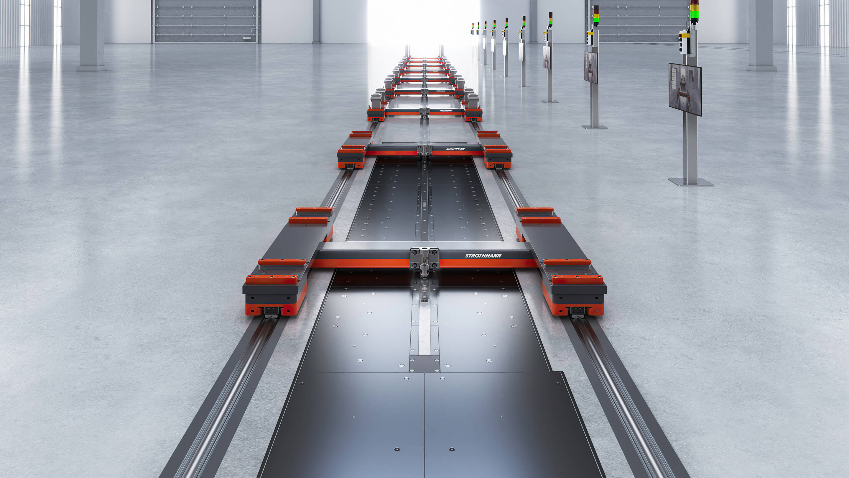 Angetriebene Transportsysteme